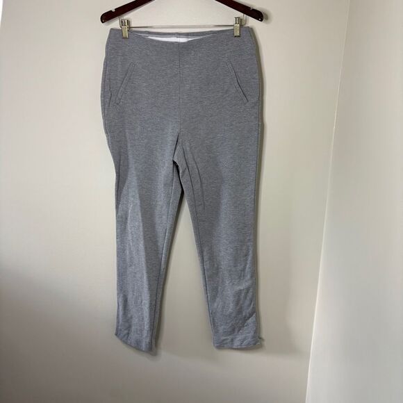 Chico's Gray Tapered Leg Elastic Waist Casual Dress Pants Women's 8 great prewor - Picture 6 of 10